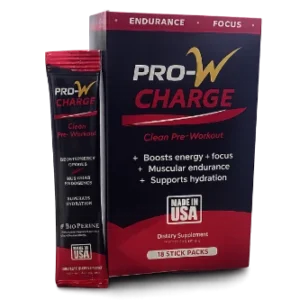 Pro-w Charge single serve pouches